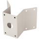 Hanwha Techwin SBP-300KM Mounting Adapter for Surveillance Camera - Ivory - Steel - Ivory SBP-300KM