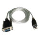 Sabrent SATA to USB Cable - Serial Data Transfer Cable - First End: 1 x 4-pin Type A USB - 9-pin DB-9 Serial SBT-USC6K