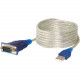 Sabrent Serial Cable - 6 ft Serial Data Transfer Cable - USB - 9-pin DB-9 Serial SBT-USC6M