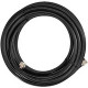 Cellphone-Mate Technologies SureCall Ultra Low-Loss 50 Ohm Coaxial Cable - 100 ft Coaxial Antenna Cable for Signal Booster, Antenna, Cellular Phone, Amplifier - First End: 1 x N-Type Male Antenna - Second End: 1 x N-Type Male Antenna - Black SC-001-100