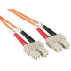 MicroPac Fiber Optic Duplex Patch Cable - SC Male - SC Male - 3.28ft SC2-MMD-1M