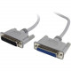 Startech.Com - Parallel cable - DB-25 (M) - DB-25 (M) - 1.8 m - DB-25 Male - DB-25 Female - 6ft - Gray SC6MF