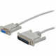Startech.Com 10 ft Cross Wired DB9 to DB25 Serial Null Modem Cable - Null modem cable - DB-9 (F) - DB-25 (M) - 10 ft - DB-9 Female - DB-25 Male - 10ft - RoHS Compliance SCNM925FM