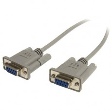 Startech.Com Cross Wired DB9 Serial Null Modem Cable - F/F - Serial/Null Modem Cable - 1 x DB-9, 1 x DB-9 - Serial/Null Modem Cable Crossover External - 25 ft - DB-9 Female - DB-9 Female - 25ft SCNM9FF25