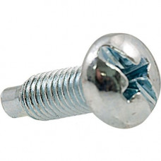 Rack Solution 10-32 SCREWS, 1/2INCH IN LENGTH, PHILLIPS PAN HEAD 25 PCS PER PACK, CLEAR ZINC P - TAA Compliance SCREW-1032-500-25PK