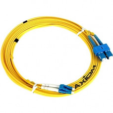 Axiom ST/ST Singlemode Duplex OS2 9/125 Fiber Optic Cable 12m - Fiber Optic for Network Device - 39.37 ft - 2 x ST Male Network - 2 x ST Male Network - Yellow STSTSD9Y-12M-AX