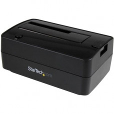 Startech.Com USB 3.1 Hard Drive Dock - USB C / USB A / eSata - 2.5 / 3.5" SATA SSD/HDD Drives - Hard Drive Docking Station - 1 x Total Bay - 1 x 2.5"/3.5" Bay - UASP Support - Serial ATA/600 - USB 3.1 Type B, eSATA - Plastic SDOCKU313E