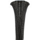 Panduit Pan-Wrap Cable Sleeve - Black - 1 Pack - Polyethylene Terephthalate (PET) - TAA Compliance SE150PS-LQR0