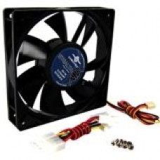 Vantec Stealth Case Fan - 1 x 120 mm - 1500 rpm - Dual Ball Bearing SF12025L