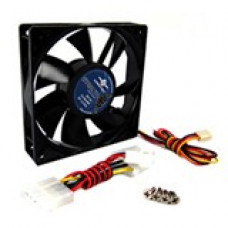 Vantec Stealth Case Fan - 1 x 80 mm - Dual Ball Bearing - Side Fan Location SF8025L