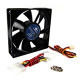 Vantec Stealth Case Fan - 1 x 80 mm - Dual Ball Bearing - Side Fan Location SF8025L