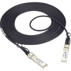 Black Box SFP+ 10-Gbps Direct Attach Cable (DAC) - Cisco SFP-H10GB-CUxxM Compatible - 6.56 ft SFP+ Network Cable for Network Device, Switch, Router, Server - First End: 1 x SFP+ Male Network - Second End: 1 x SFP+ Male Network - 10 Gbit/s - Black SFP-H10G