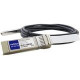AddOn EMC SFP-TWNACT-1M Compatible TAA Compliant 10GBase-CU SFP+ to SFP+ Direct Attach Cable (Active Twinax, 1m) - 100% compatible and guaranteed to work - RoHS, TAA Compliance SFP-TWNACT-1M-AO