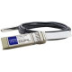 AddOn EMC SFP-TWNACT-5M Compatible TAA Compliant 10GBase-CU SFP+ to SFP+ Direct Attach Cable (Active Twinax, 5m) - 100% compatible and guaranteed to work - RoHS, TAA Compliance SFP-TWNACT-5M-AO