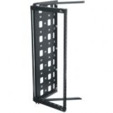 Middle Atlantic Products SFR Rack Frame - 19" 20U Wide x 12" Deep Wall Mountable - Black - 100 lb x Maximum Weight Capacity SFR-20-12