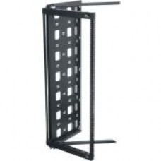 Middle Atlantic Products SFR Rack Frame - 19" 25U Wide x 24" Deep Wall Mountable - Black - 100 lb x Maximum Weight Capacity SFR-25-24