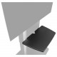 Video Furniture International VFI Front Shelf - 27.9" Width x 15" Depth750 mil Thickness - Black SH-TP-B