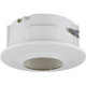 Hanwha Ceiling Mount for Network Camera - Ivory White - Ivory White SHD-3000F4