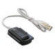 Premiertek SIDE-0002 USB to SATA/IDE Cable Adapter - Data Transfer Cable - Male USB - IDE, IDE, SATA SIDE-0002