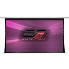 Elite Screens Saker Tab-Tension AcousticPro UHD Series - 110" Diagonal 16:9, 4K/8K Ultra HD Electric Sound Transparent Perforated Weave Drop Down Front Projector Screen, SKT110UH-E24-AUHD" SKT110UH-E24-AUHD