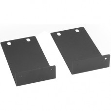 Black Box Rack Mount for KVM Switch - Black - TAA Compliant SKVM-BRKT2P