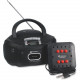 AmpliVox SL1014 - 6 Station Listening Center with Boombox SL1014