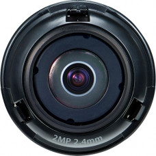Hanwha Techwin SLA-2M2400Q - 2.40 mm - f/2 - Fixed Lens for M12-mount - Designed for Surveillance Camera - 1.4"Length - 1.4"Diameter SLA-2M2400Q