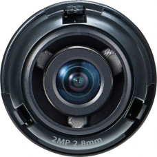Hanwha Techwin SLA-2M2800D - 2.80 mm - f/2 - Fixed Lens - Designed for Surveillance Camera - 1.4"Diameter SLA-2M2800D