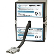 eReplacements Compatible Sealed Lead Acid Battery Replaces APC SLA33, APC RBC33, for use in APC Back-UPS BR1000-IN, BR1000-INX396, BR1100CI, BR1100CI-AS, BR1100CI-IN, BR1100CI-RS, BR1500, BR1500-FR, BR1500-IN, BR1500I, BR650CI, BR650CI-RS, BT1500, BT1500B