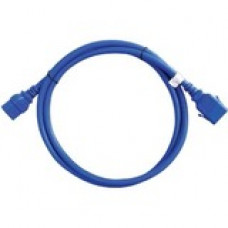 Raritan SecureLock Standard Power Cord - For PDU - Blue SLC14C13-1.5MK2-6PK