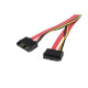 Startech.Com 20in Slimline SATA Extension Cable - Male SATA - Female SATA - 20 - Red SLSATA20EXT