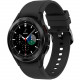 Samsung Galaxy Watch4 Classic, 42mm, Black, Bluetooth - Accelerometer, Gyro Sensor, Barometer, Ambient Light Sensor, Digital Compass, Optical Heart Rate Sensor, Electrical Heart Sensor - Text Messaging, Music Player - Heart Rate, Calories Burned - 16 GB -