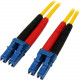 Startech.Com 10m Fiber Optic Cable - Single-Mode Duplex 9/125 - LSZH - LC/LC - OS1 - LC to LC Fiber Patch Cable - 32.81 ft Fiber Optic Network Cable for Network Device - First End: 2 x LC Male Network - Second End: 2 x LC Male Network - 100 Gbit/s - Patch