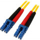 Startech.Com 4m Fiber Optic Cable - Single-Mode Duplex 9/125 - LSZH - LC/LC - OS1 - LC to LC Fiber Patch Cable - 13.12 ft Fiber Optic Network Cable for Network Device, Switch, Hub, Patch Panel, Router - First End: 2 x LC Male Network - Second End: 2 x LC 