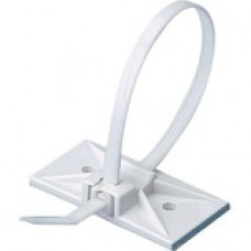 Panduit Cable Tie Mount - Gray - 500 Pack - Acrylonitrile Butadiene Styrene (ABS) - TAA Compliance SMS-A-D15