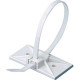 Panduit Cable Tie Mount - White - 500 Pack - Acrylonitrile Butadiene Styrene (ABS) - TAA Compliance SMS-A-D