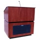 AmpliVox SN3030 - Coventry Lectern - 46" Height x 42" Width x 30" Depth - Lacquer, Mahogany - Hardwood Solid SN3030-MH