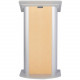 AmpliVox SN3110 - Flat Hardrock Maple Lectern - Rectangle Top - 26.75" Table Top Width x 16.75" Table Top Depth - 49" Height x 26.75" Width x 16.75" Depth - Hard Rock Maple SN3110