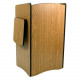 AmpliVox SN3230 - Multimedia Computer Lectern Non-Sound - 44" Height x 25.50" Width x 20" Depth - Laminated, Maple SN3230-MP