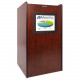 AmpliVox Visionary Multimedia Lectern - 47" Height x 26" Width x 21" Depth - Natural Oak - Solid Hardwood, Solid Wood SN3265-MH