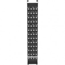 Panduit Vertical Cable Management Bracket - Black - 1 Pack SN8VCM
