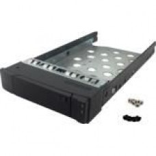 QNAP SP-ES-TRAY-LOCK Drive Bay Adapter Internal - 1 x Total Bay - 1 x 2.5"/3.5" Bay - 3.5" - TAA Compliance SP-ES-TRAY-LOCK