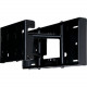 Peerless Flat Panel Pull-out Swivel Wall Mount - Steel - 150 lb - Black - TAA Compliance SP850P