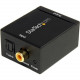 Startech.Com SPDIF Digital Coaxial or Toslink Optical to Stereo RCA Audio Converter - 1 x RCA Female Audio - RoHS, TAA Compliance SPDIF2AA