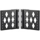 Panduit Mounting Bracket for Power Distribution Unit - Black - TAA Compliance SPDUBRK