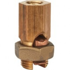 Panduit Grounding Connector - 1.6" Length - TAA Compliance SPF2-4-C