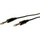 Comprehensive Standard Series General Purpose 1/4" Plug To 1/4" Plug Cable 3ft. - 3 ft 6.35mm Audio Cable for Audio Device - First End: 1 x 6.35mm Male Audio - Second End: 1 x 6.35mm Male Audio SPP-SPP-3ST