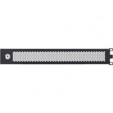 Tripp Lite Hinged Standoff Security Cage for Rack Equipment, 1U, Front - Cold Rolled Steel - Powder Coated Black - 1U Rack Height - 18.9" Height - 2.8" Width - 1.4" Depth SR1UCAGE
