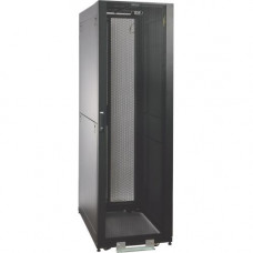Tripp Lite 42U Rack Enclosure Server Cabinet Doors & Sides 2400lb Capacity - For PDU - 42U Rack Height37" Rack Depth - Floor Standing - Black - 2250 lb Dynamic/Rolling Weight Capacity - 2400 lb Static/Stationary Weight Capacity - RoHS, TAA Compli
