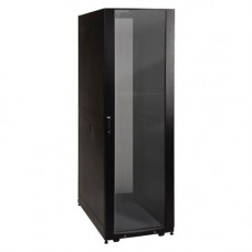 Tripp Lite 42U Rack Enclosure Server Cabinet Door & Sides w/Acrylic Window - 42U Rack Height x 19" Rack Width - Black - Plexiglas - 2250 lb Dynamic/Rolling Weight Capacity - 3000 lb Static/Stationary Weight Capacity - RoHS, TAA Compliance SR42UBG